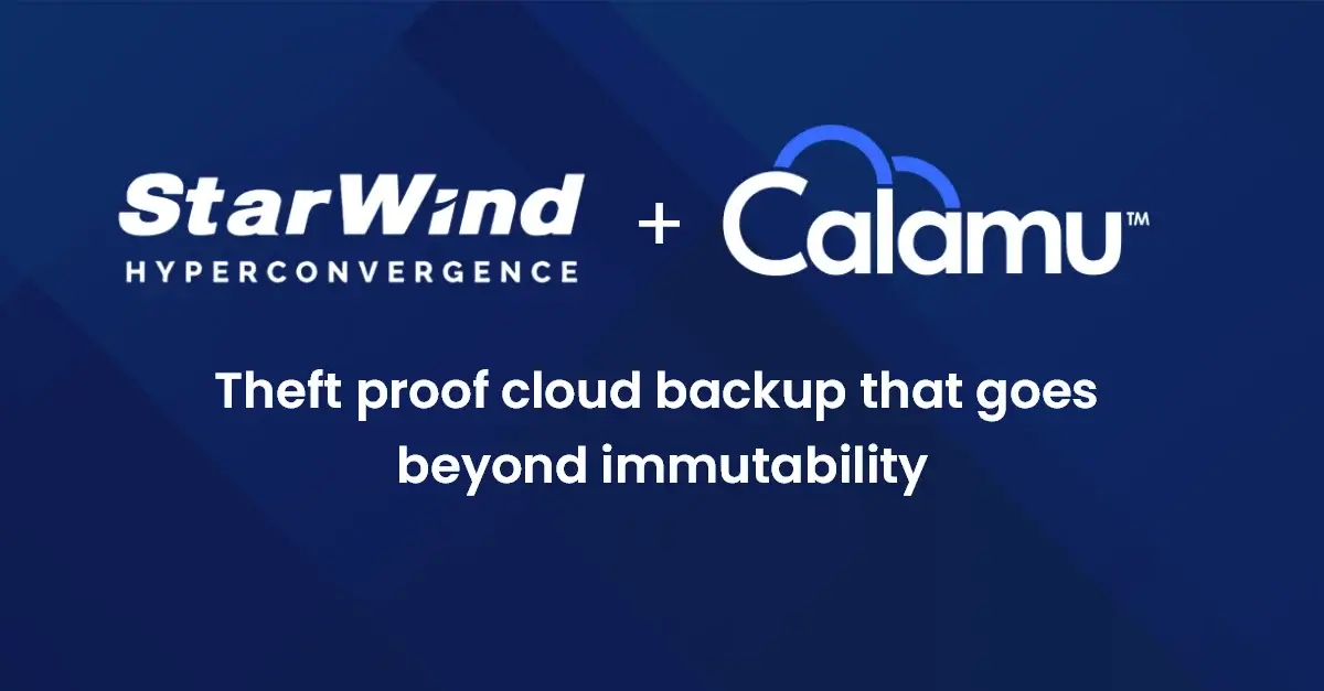 StarWind VTL Compatibility with Calamu